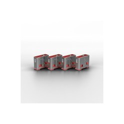 Lindy USB Port Blocker - Pack of 4, Colour Code: Pink - image 2