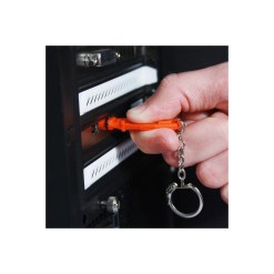Lindy Port Blocker Key With 4x Mini DP / Thunderbolt Port Blockers - image 2