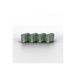 Lindy USB Port Blocker (without key) - Pack of 10, Colour Code: Green - image 2