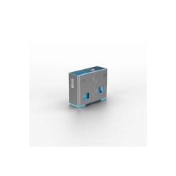 Lindy USB Port Blocker (without key) - Pack of 10, Colour Code: Blue - image 3
