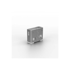 Lindy USB Port Blocker (without key) - Pack of 10, Colour Code: White - image 3