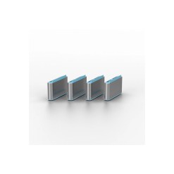 Lindy USB Type C Port Blocker Key - Pack of 4 Blockers, Blue - image 2