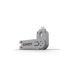 Lindy USB Type A Port Blocker Key, White
