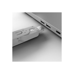 Lindy USB Type A Port Blocker Key, White - image 3