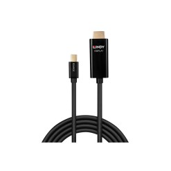 Lindy 0.5m Active Mini DisplayPort to HDMI Cable - image 2