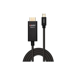 Lindy 3m Active Mini DisplayPort to HDMI Cable with HDR - image 2