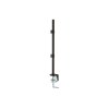 Lindy 700mm Pole with Desk Clamp, Black