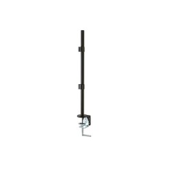 Lindy 700mm Pole with Desk Clamp, Black