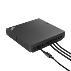 Lenovo ThinkSmart SmartDock Wired USB 3.2 Gen 2 (3.1 Gen 2) Type-C Black - image 2