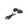 Lindy DMS 59 Male to 2 x DVI-I Female Splitter Cable
