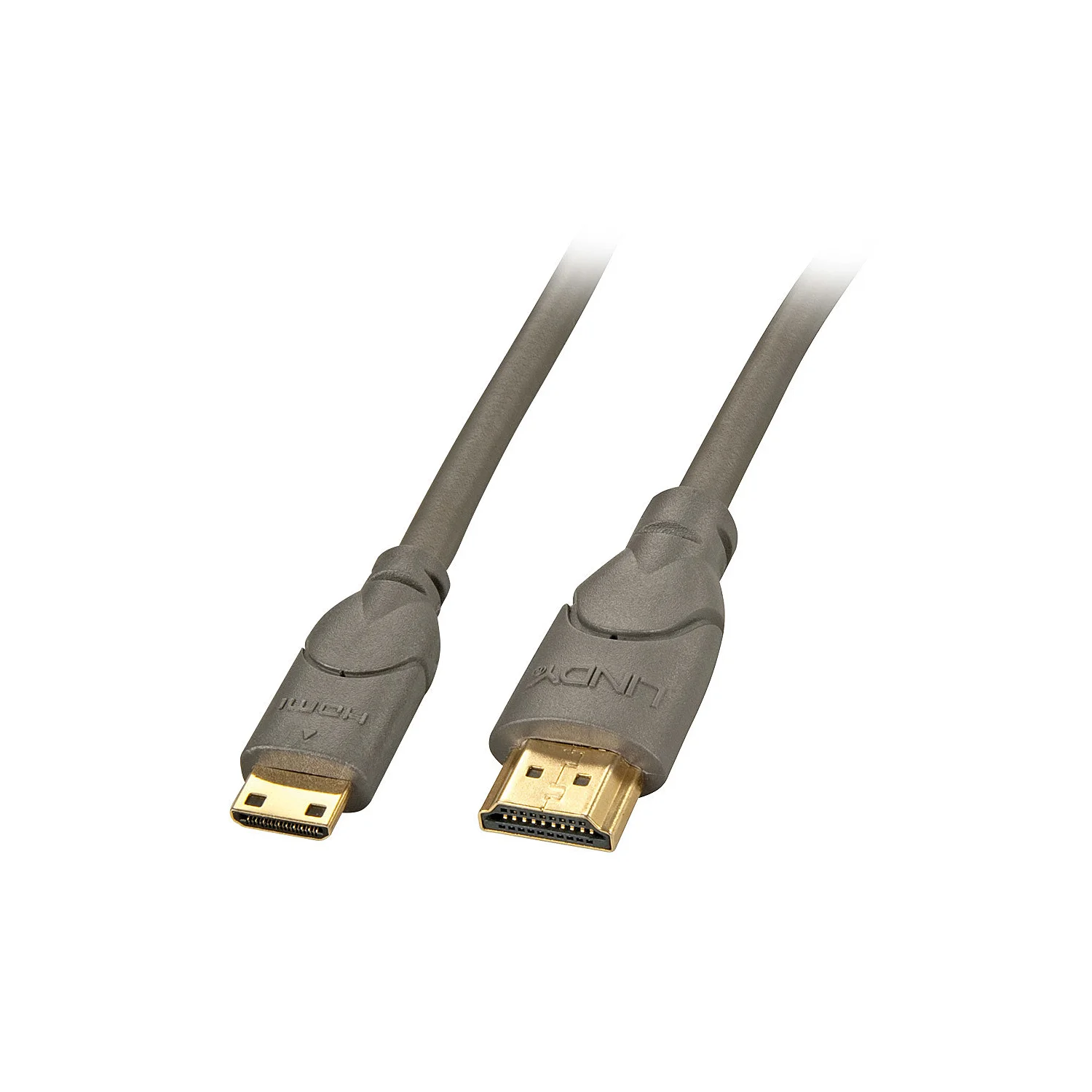 Lindy 2m Premium High Speed HDMI to Mini HDMI Cable, Anthra