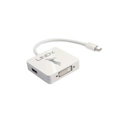 Lindy Mini DisplayPort 1.2 to DisplayPort 1.2, HDMI 1.4 and DVI Converter - image 2