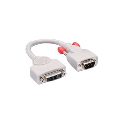 Lindy 0.2m DVI-I Female (Analogue) to VGA Male Adapter Cable