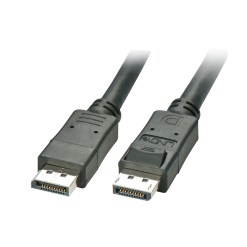 Lindy 20m DisplayPort Cable, Black