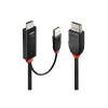 Lindy 3m HDMI to DisplayPort Cable