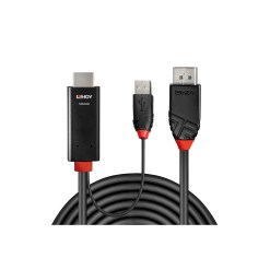 Lindy 3m HDMI to DisplayPort Cable - image 2