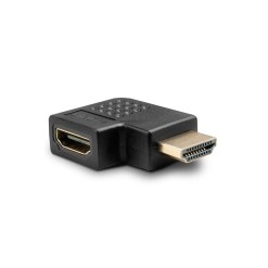 Lindy HDMI 90 Degree Right Angled Adapter, Black