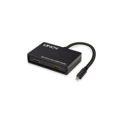 Lindy Mini DP to Dual HDMI MST Hub