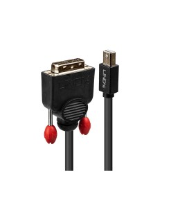 Lindy 2m Mini DisplayPort to DVI Cable, Black
