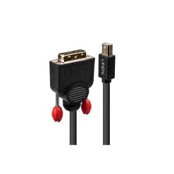 Lindy 5m Mini DisplayPort to DVI Cable, Black