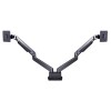 Multibrackets M VESA Gas Lift Arm Dual Side by Side HD Black