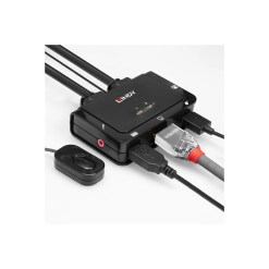 Lindy 2 Port HDMI 4K30, USB 2.0 and Audio Cable KVM Switch - image 5