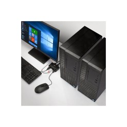 Lindy 2 Port HDMI 4K60, USB 2.0 and Audio Cable KVM Switch