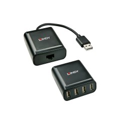 Lindy 60m 4 Port USB 2.0 Cat.6 Extender