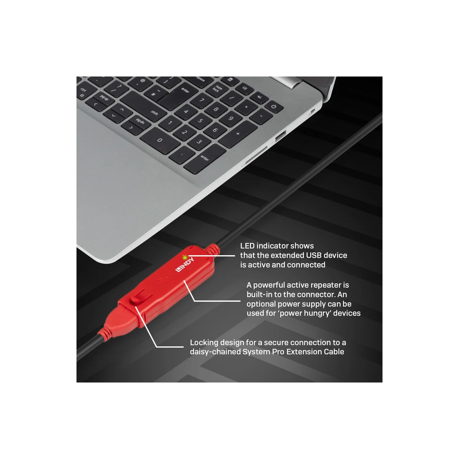 Lindy 30m USB 2.0 Active Extension Pro - image 6
