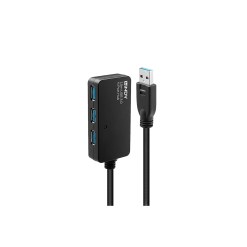 Lindy 10m USB 3.0 Active Extension Pro Hub