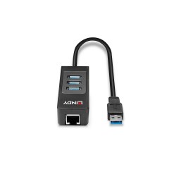 Lindy USB 3.0 Hub and Gigabit Ethernet Converter - image 4