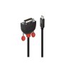 Lindy 0.5m USB Type C to DVI Adapter Cable