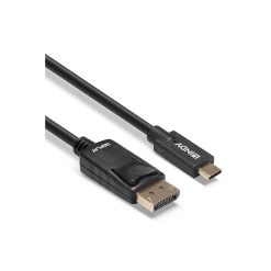 Lindy 7.5m USB Type C to DP Adapter Cable with HDR - image 3