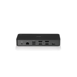 Lindy DST-Pro Universal, USB-C and Type A Hybrid Laptop Docking Station - 4K HDMI, 2x4K (DP or HDMI) - image 4