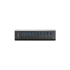 Lindy 10 Port USB 3.0 Hub with On/Off Switches