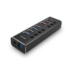 Lindy 4 Port USB 3.0 Hub with 3 Quick Charge 3.0 Ports - image 4