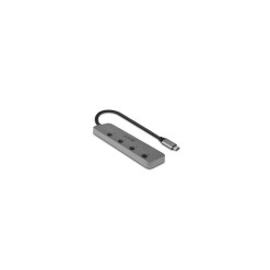 Lindy 4 Port USB 3.2 Type C Hub with On/Off Switches - image 2