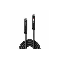 Lindy 10m USB 3.2 Gen 2 & DP 1.4 Type C Hybrid Cable - image 2