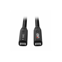 Lindy 10m USB 3.2 Gen 2 & DP 1.4 Type C Hybrid Cable - image 4