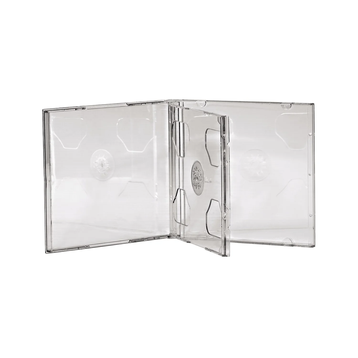 Hama CD Double Jewel Case, Pack 5 2 discs Transparent - image 2
