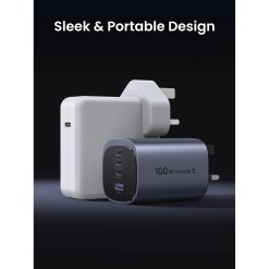 Ugreen NEXODE S 100W GAN CHARGER Mobile computer, Mobile phone, Laptop, Power bank, Tablet, Wearables AC Indoor - image 7