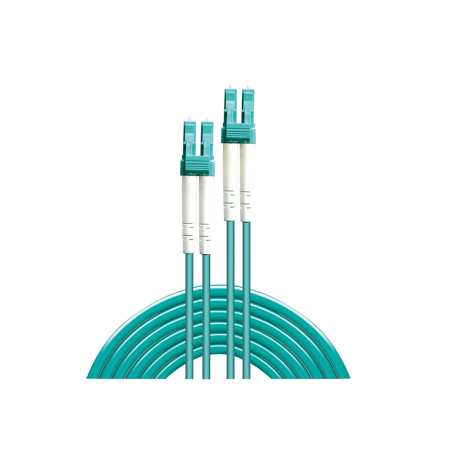Lindy 100m Fibre Optic Patch Lead OM3 LC to LC Connectors - image 2