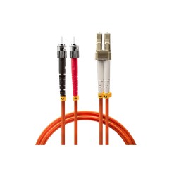 Lindy 1m LC-ST OM2 50/125 Fibre Optic Patch Cable - image 2