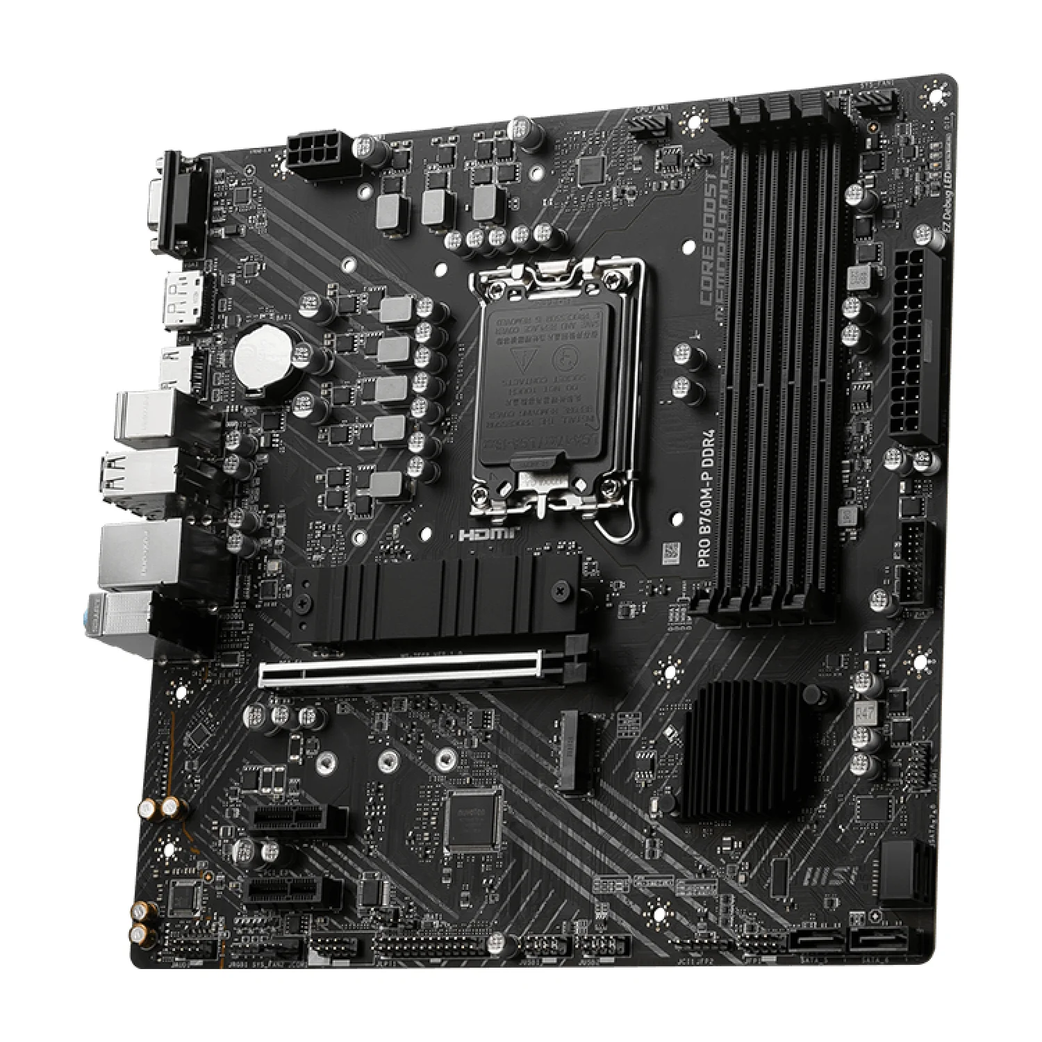 MSI PRO B760M-P DDR4 motherboard Intel B760 LGA 1700 micro ATX - image 3