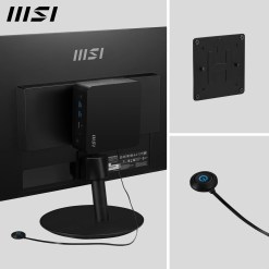 MSI Cubi NUC 1M Intel Core 3 100U (14th Gen) Barebone, NUC, SFF, Mini Computer, HTPC, (NO RAM, NO Storage, NO OS), Intel Graphics/DDR5/Dual ThunderBolt 4/Dual HDMI/Dual LAN/WiFi 6E/BT 5.3/VESA - image 7