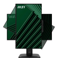 MSI Pro MP242PMG 23.8 Inch Monitor, FHD (1920 x 1080), 120Hz, IPS, 1ms, 1x HDMI 1.4b, 1x DP 1.2a, 1x D-Sub(VGA), 2xUSB 5Gbps Type-A, 1x USB 5Gbps Type-B, Built-in Speakers, Webcam, Anti-Glare, Anti-Flicker, Less Blue light, TÜV Certified, VESA, Kensington, Black - image 4