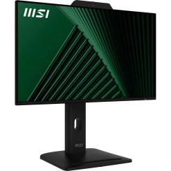 MSI Pro MP242PMG 23.8 Inch Monitor, FHD (1920 x 1080), 120Hz, IPS, 1ms, 1x HDMI 1.4b, 1x DP 1.2a, 1x D-Sub(VGA), 2xUSB 5Gbps Type-A, 1x USB 5Gbps Type-B, Built-in Speakers, Webcam, Anti-Glare, Anti-Flicker, Less Blue light, TÜV Certified, VESA, Kensington, Black - image 9
