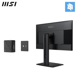 MSI Pro MP275QPG 27 Inch Monitor, QHD (2560 x 1440), 100Hz, IPS, 1ms, 2x HDMI 2.0b, 1x DP 1.2a output, Built-in Speakers, Anti-Glare, Anti-Flicker, Less Blue light, TÜV Certified, VESA, Kensington, 4-way adjustable stand, Black - image 9