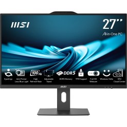 MSI Pro AP272P 14M Intel Core i5 14400 All in One PC Barebone, (NO RAM, NO Storage, NO OS), 27 Inch IPS Screen/UHD Graphics/Type-C/USB/LAN/HDMI/DP/WiFi 6E/BT 5.3/VESA