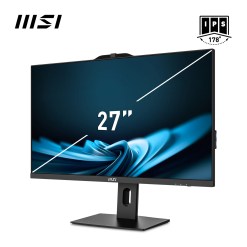 MSI Pro AP272P 14M Intel Core i5 14400 All in One PC Barebone, (NO RAM, NO Storage, NO OS), 27 Inch IPS Screen/UHD Graphics/Type-C/USB/LAN/HDMI/DP/WiFi 6E/BT 5.3/VESA - image 3